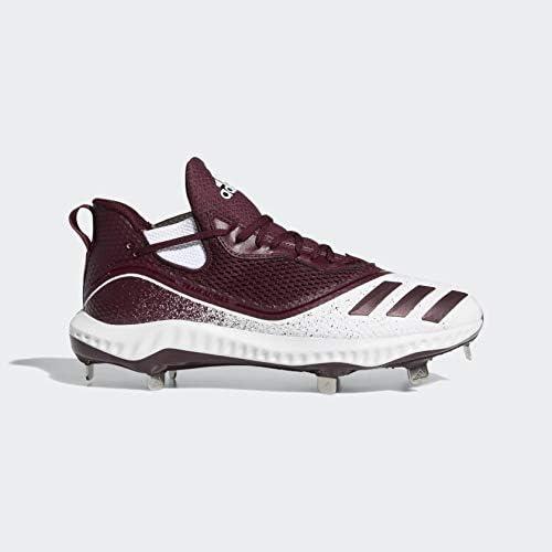 image:imageAdidas Mens Icon V Bounce CleatsFtwr WhiteMaroonMaroon