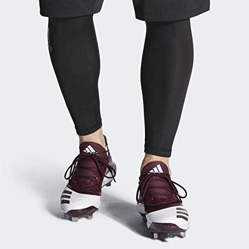 image:imageAdidas Mens Icon V Bounce CleatsFtwr WhiteMaroonMaroon