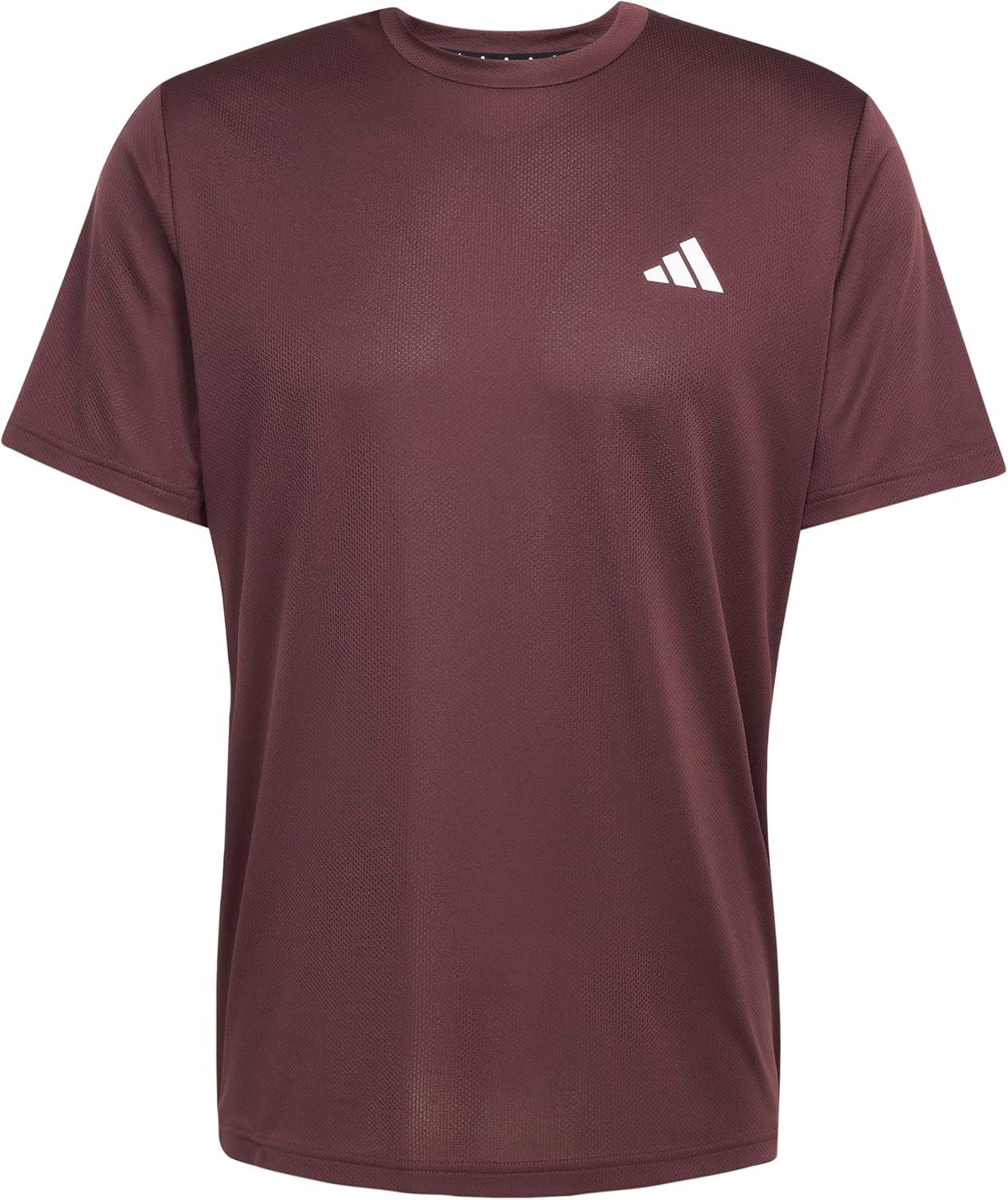 image:imageAdidas Mens Train Essentials TShirtAurora RubyWhite