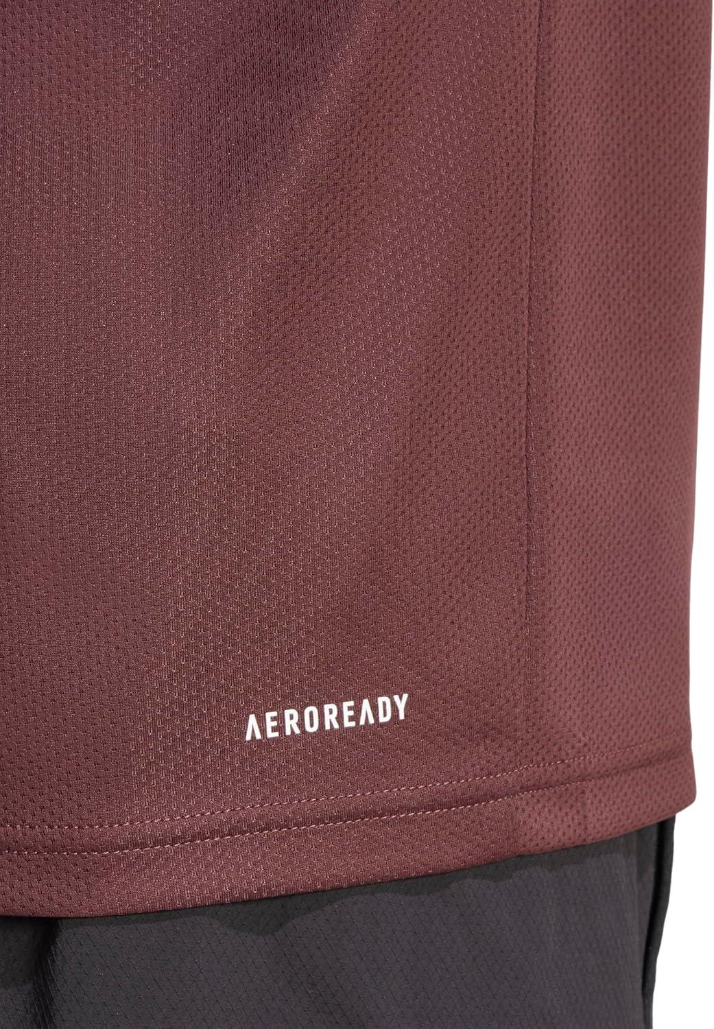 image:imageAdidas Mens Train Essentials TShirtAurora RubyWhite