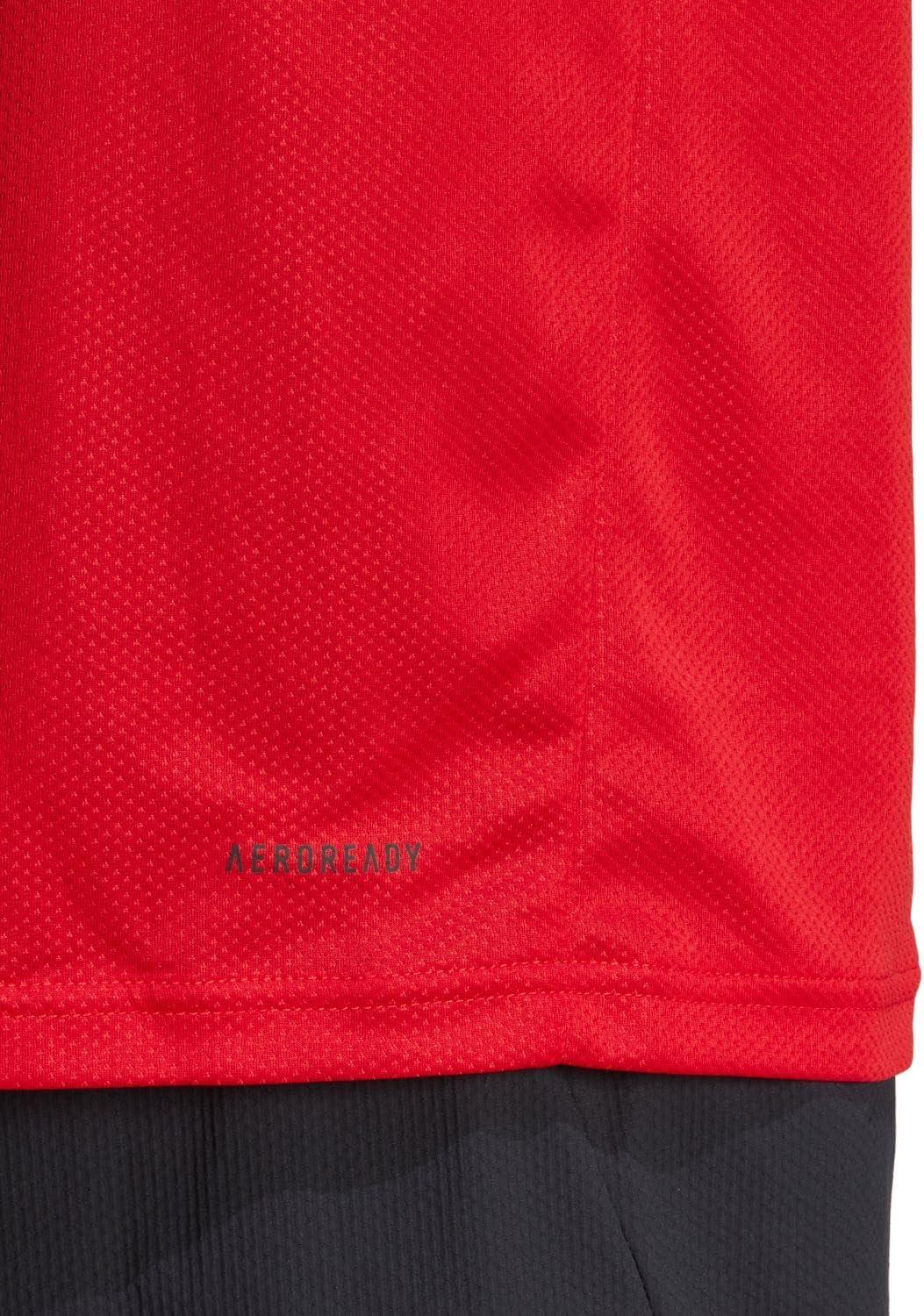 image:imageAdidas Mens Train Essentials TShirtBetter ScarletBlack