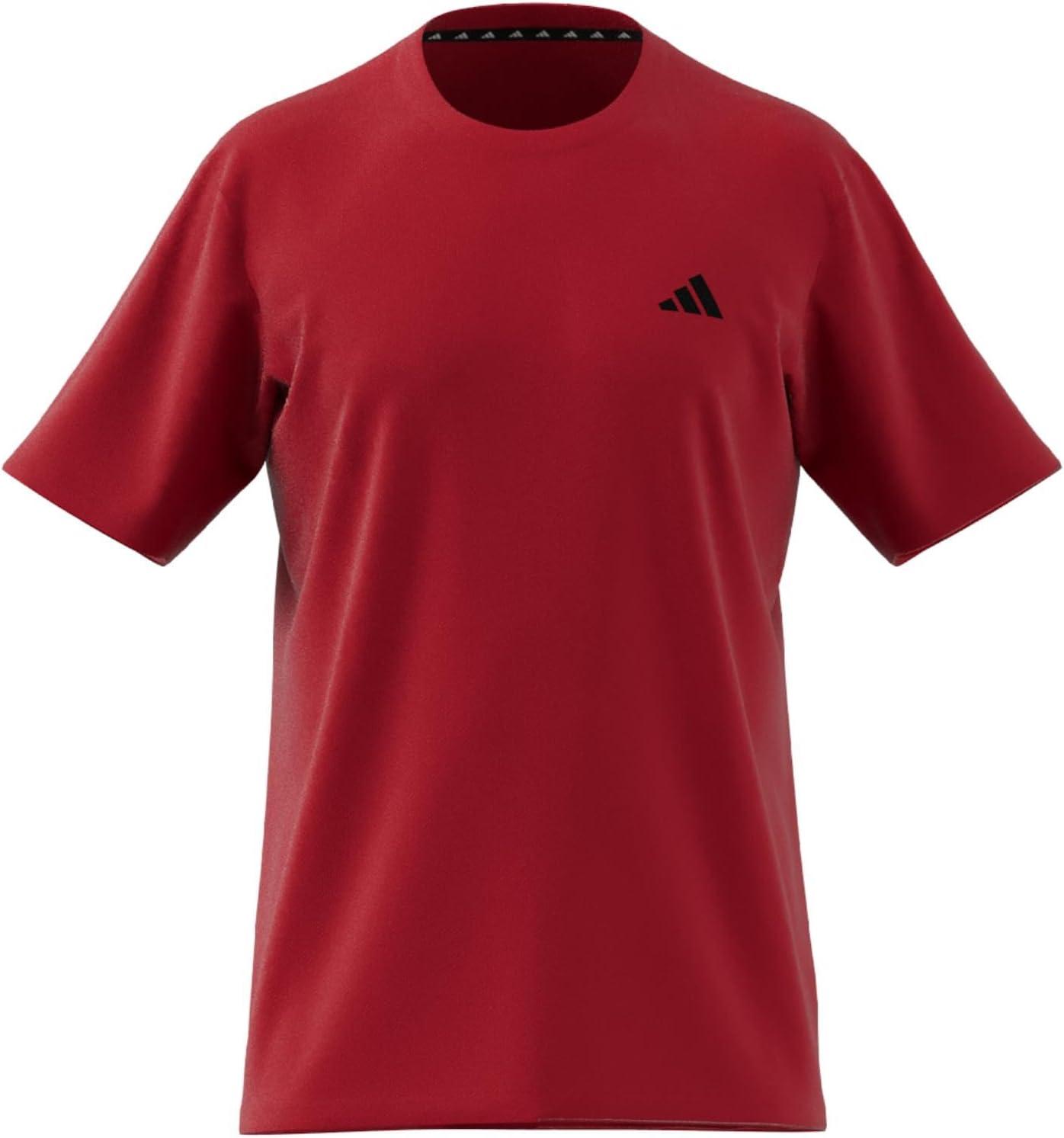 image:imageAdidas Mens Train Essentials TShirtBetter ScarletBlack