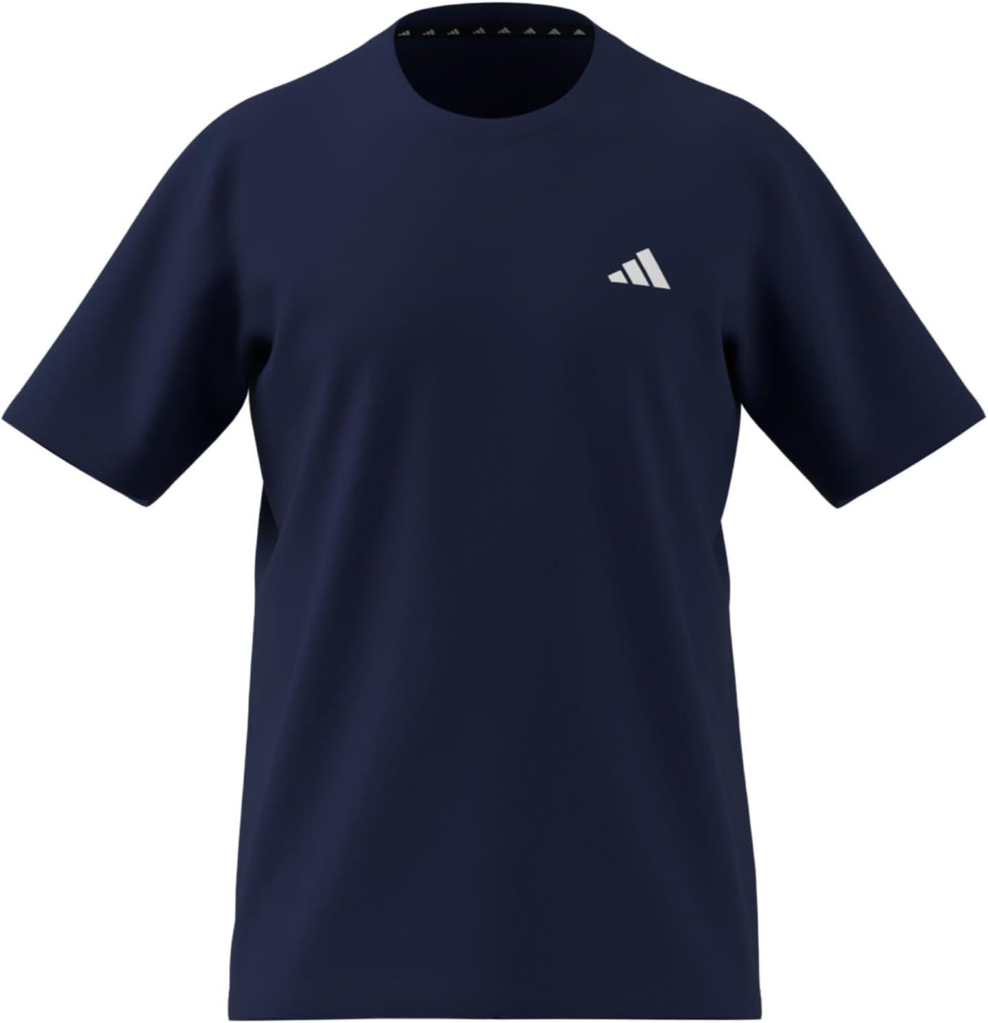 image:imageAdidas Mens Train Essentials TShirtDark BlueWhite