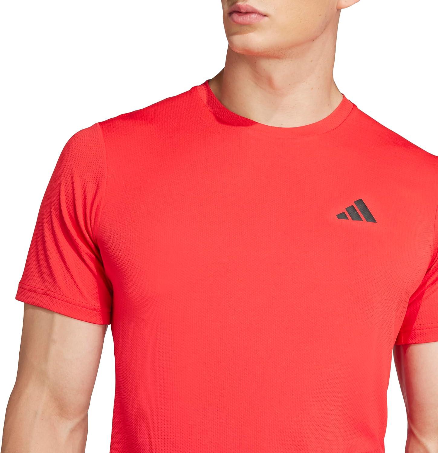 image:imageAdidas Mens Train Essentials TShirtLucid RedBlack