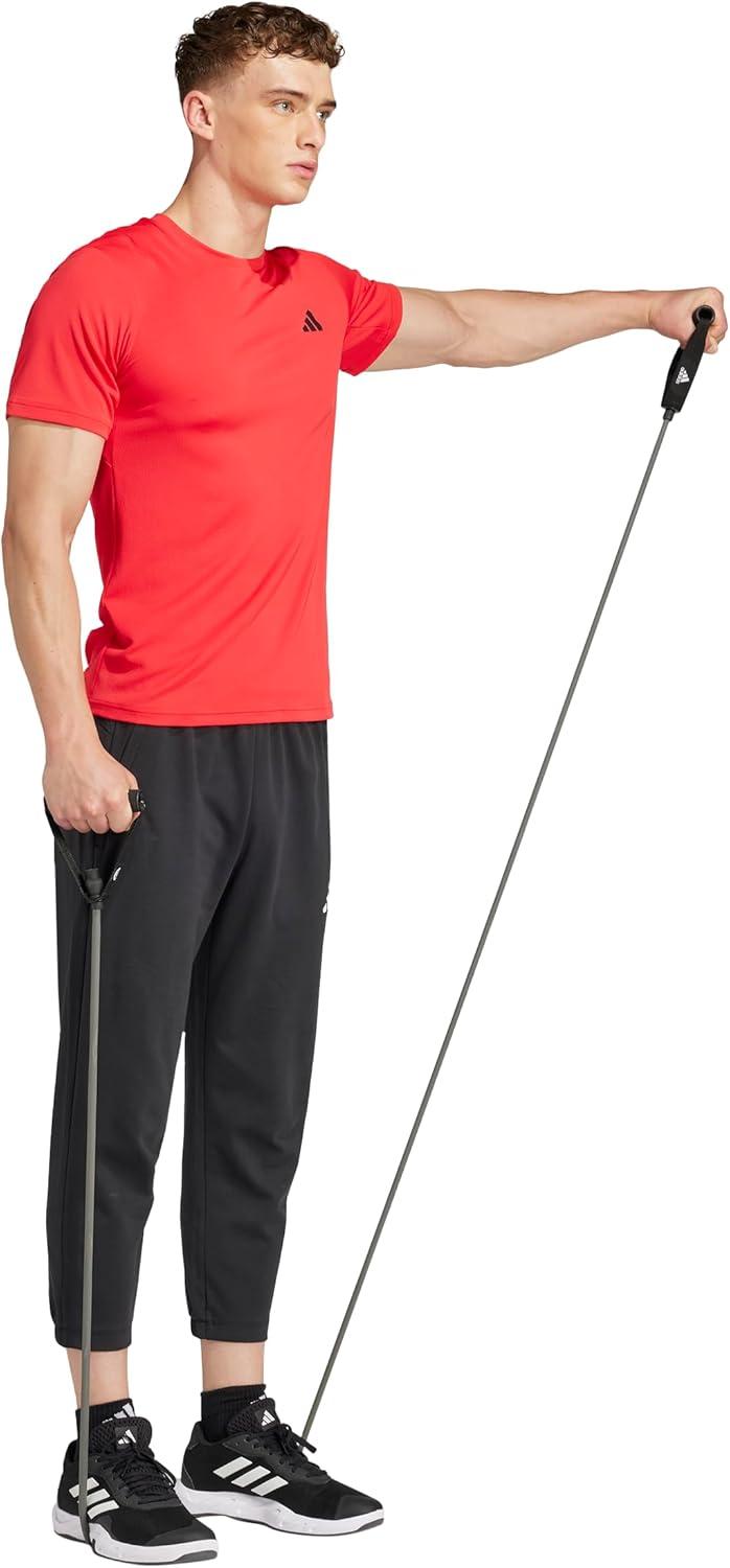 image:imageAdidas Mens Train Essentials TShirtLucid RedBlack