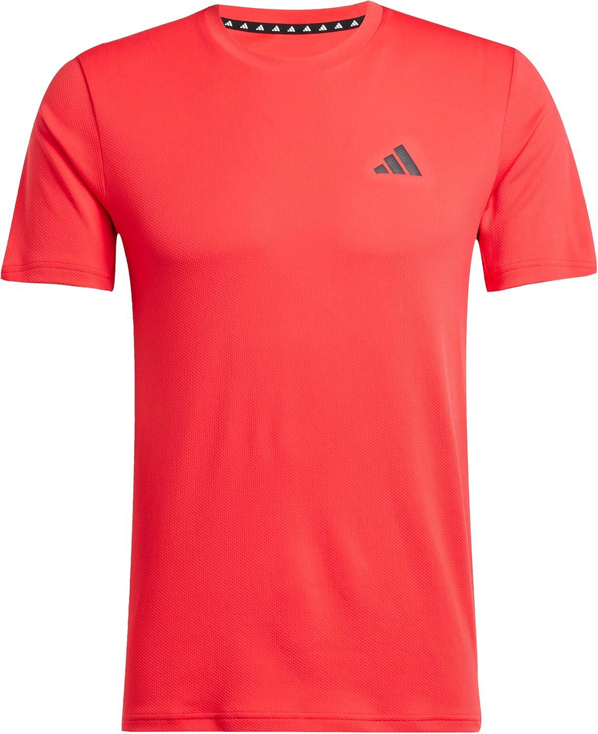 image:imageAdidas Mens Train Essentials TShirtLucid RedBlack