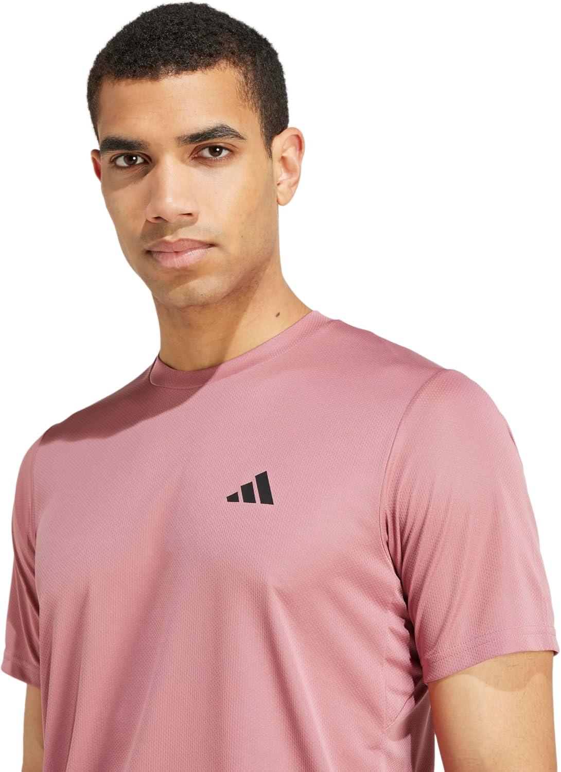 image:imageAdidas Mens Train Essentials TShirtPreloved CrimsonBlack