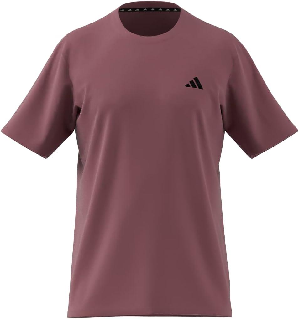 image:imageAdidas Mens Train Essentials TShirtPreloved CrimsonBlack
