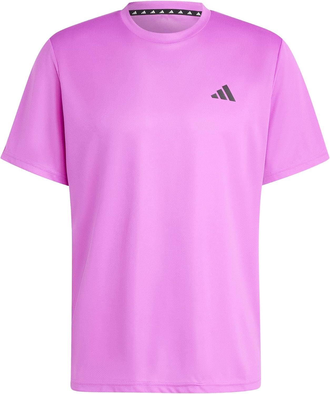 image:imageAdidas Mens Train Essentials TShirtPurple BurstBlack
