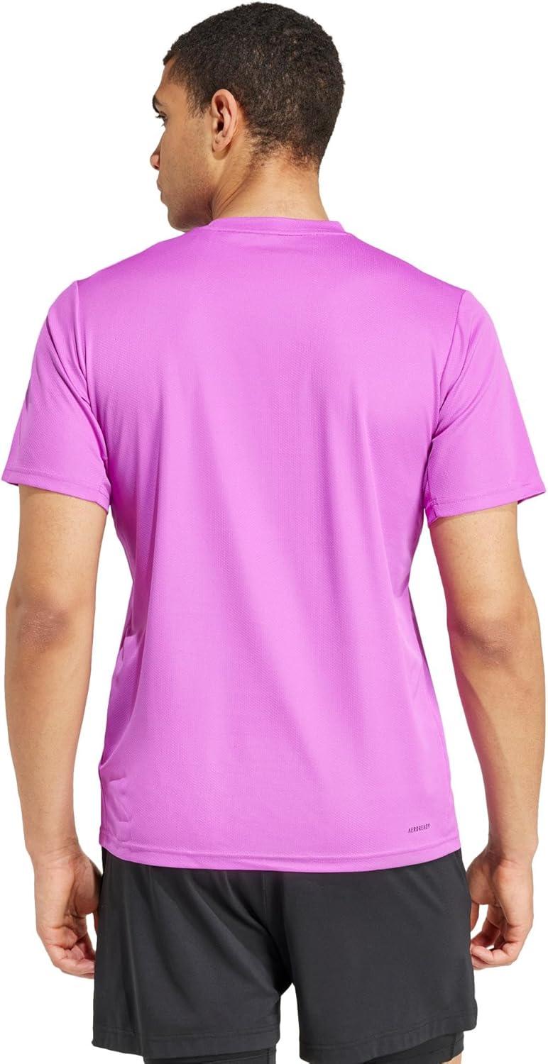 image:imageAdidas Mens Train Essentials TShirtPurple BurstBlack