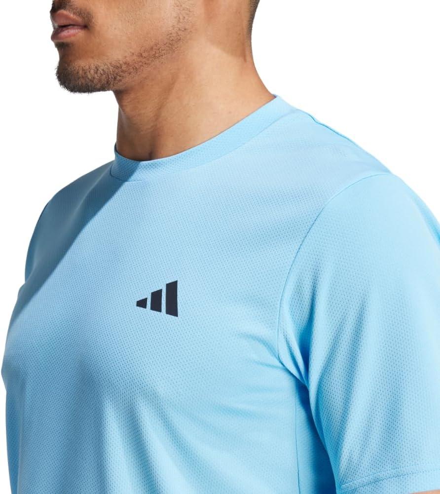 image:imageAdidas Mens Train Essentials TShirtSemi Blue BurstBlack