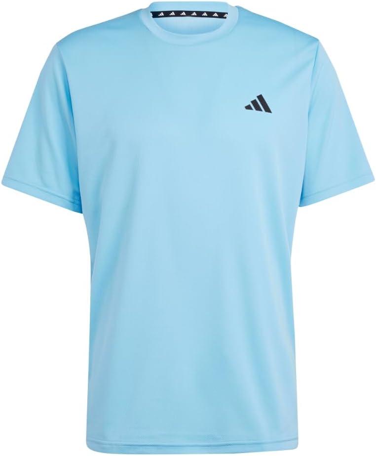 image:imageAdidas Mens Train Essentials TShirtSemi Blue BurstBlack
