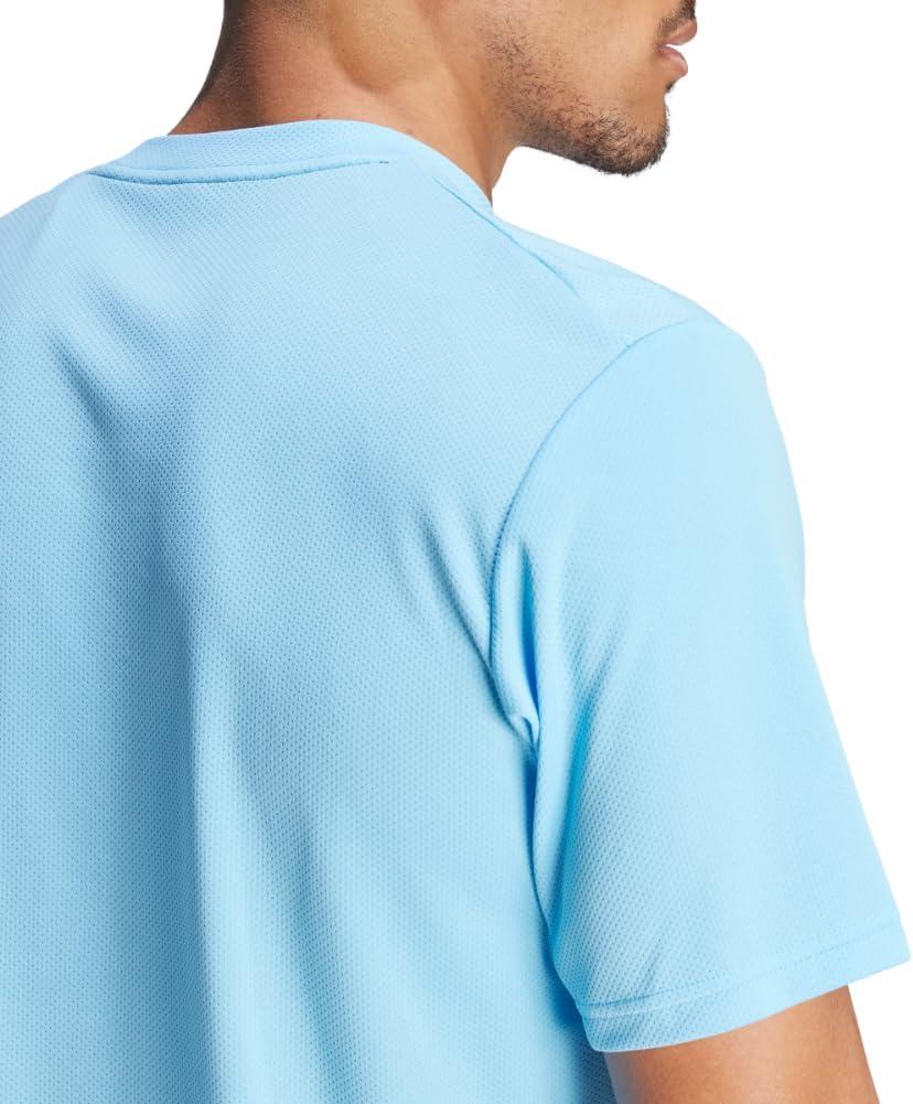image:imageAdidas Mens Train Essentials TShirtSemi Blue BurstBlack