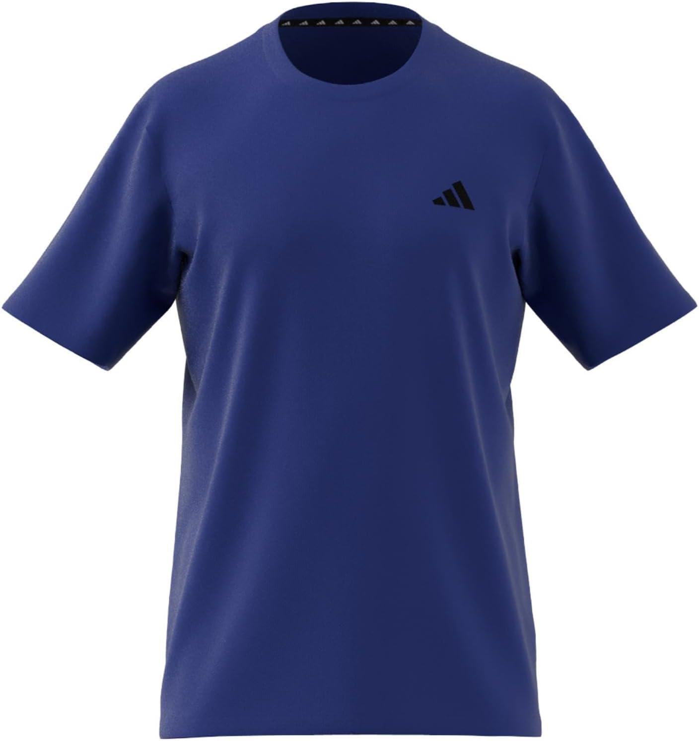 image:imageAdidas Mens Train Essentials TShirtSemi Lucid BlueBlack