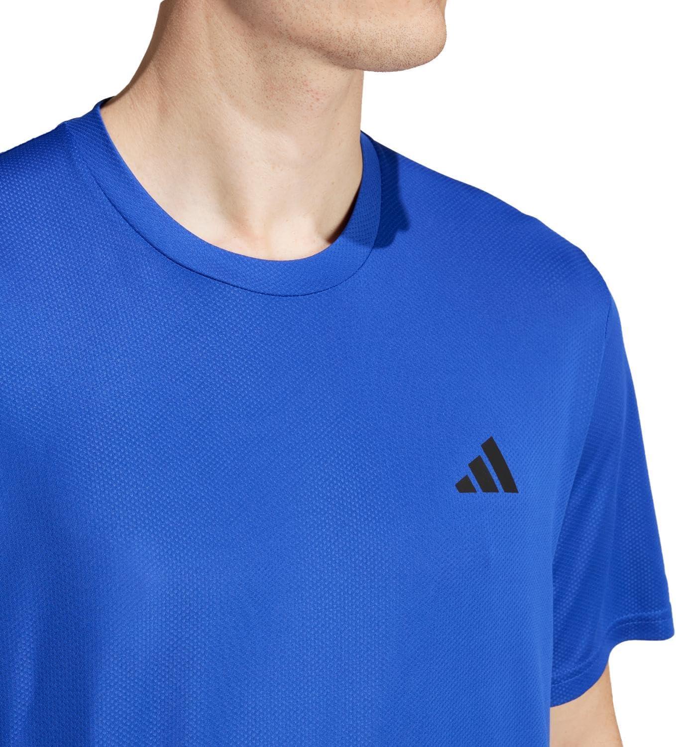 image:imageAdidas Mens Train Essentials TShirtSemi Lucid BlueBlack
