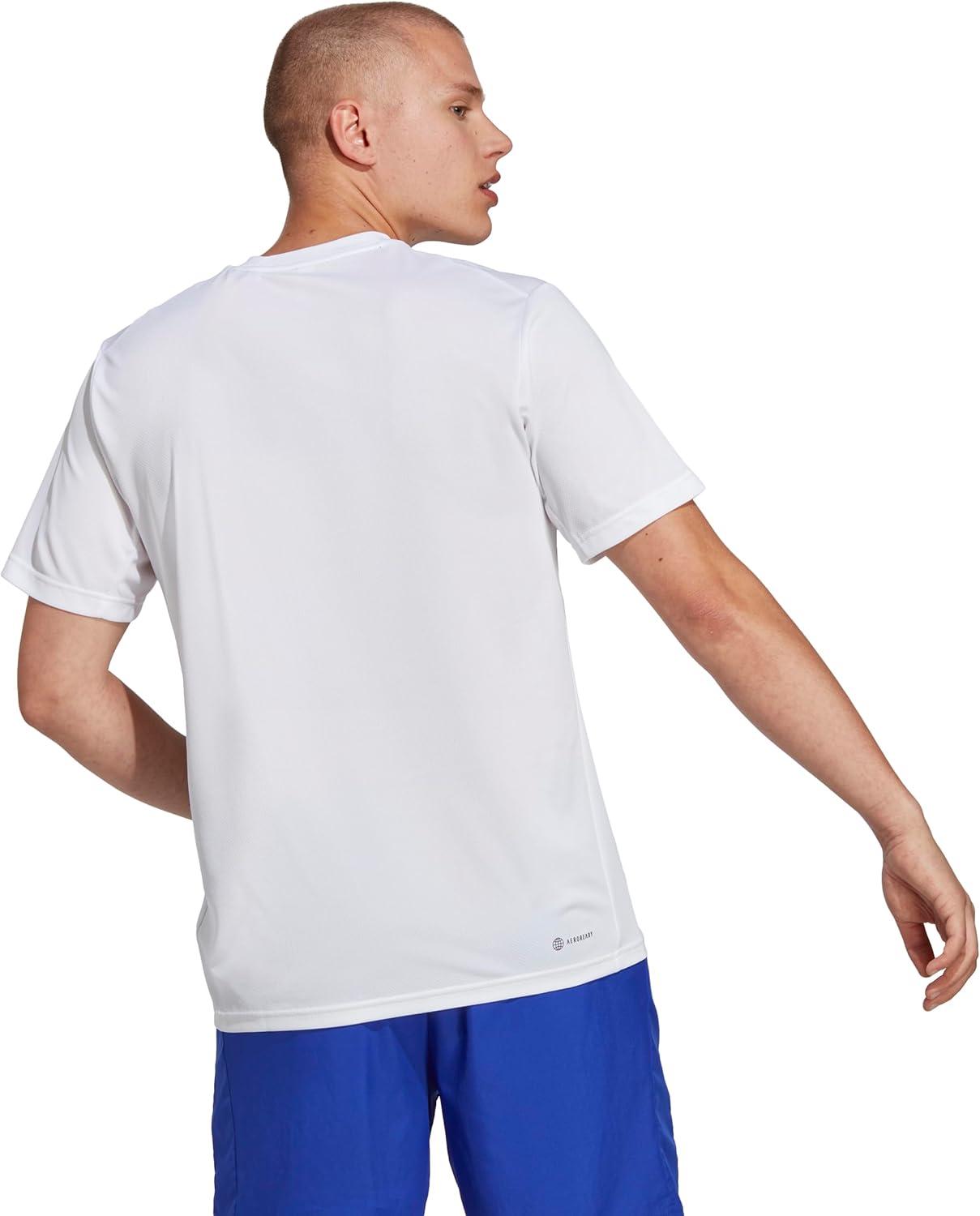 image:imageAdidas Mens Train Essentials TShirtWhiteBlack