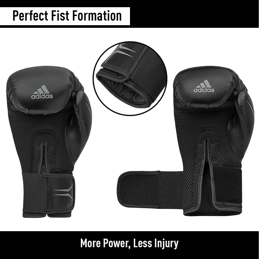 image:imageAdidas Speed TILT 150 Boxing Gloves Training Boxing Gloves for Men amp Women Heavy Bag Gloves Kickboxing Gloves Punching Gloves for Fitness amp MMABlackMatt BlackGold