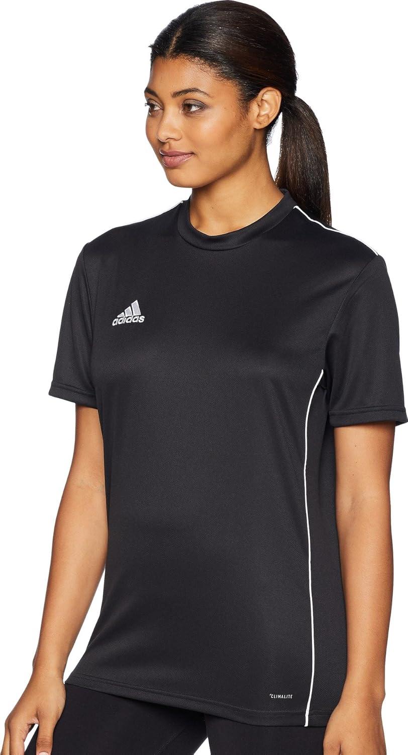 image:imageAdidas Womens Core 18 Training JerseyBlackWhite