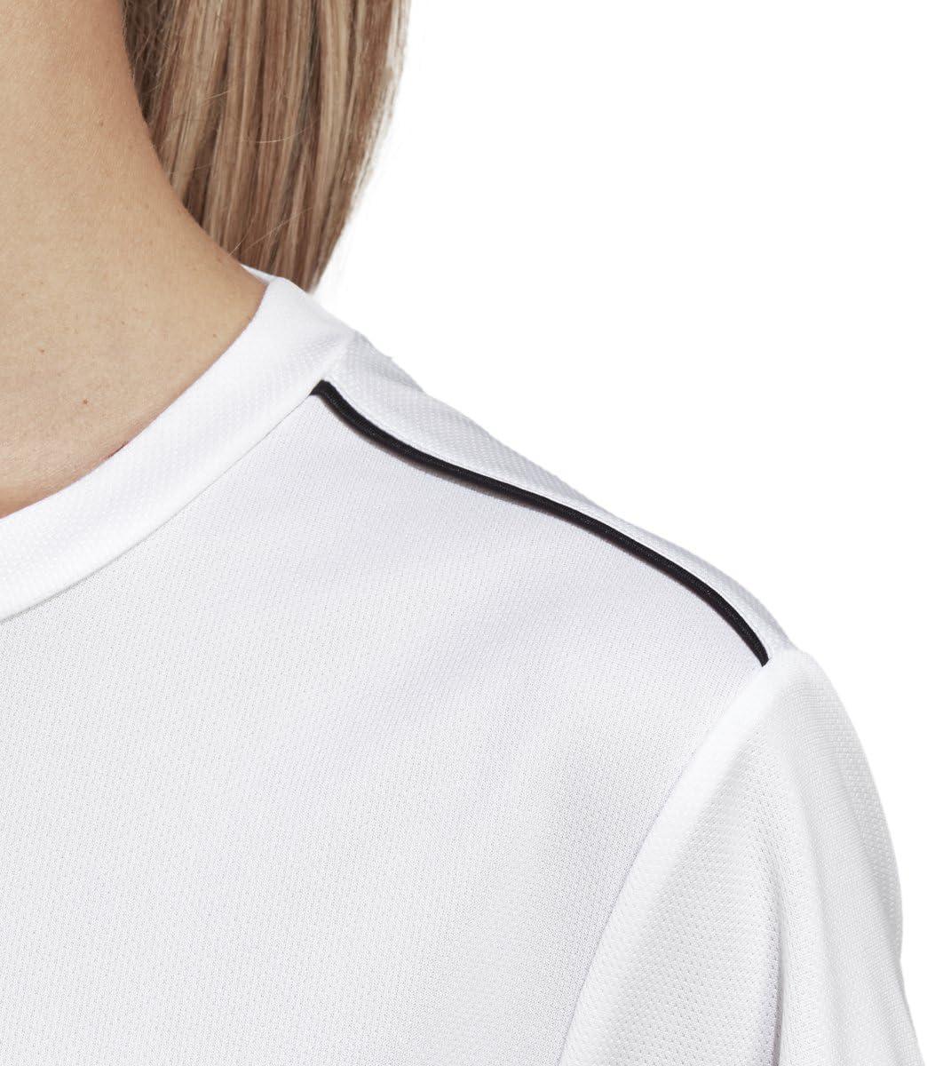 image:imageAdidas Womens Core 18 Training JerseyWhiteBlack