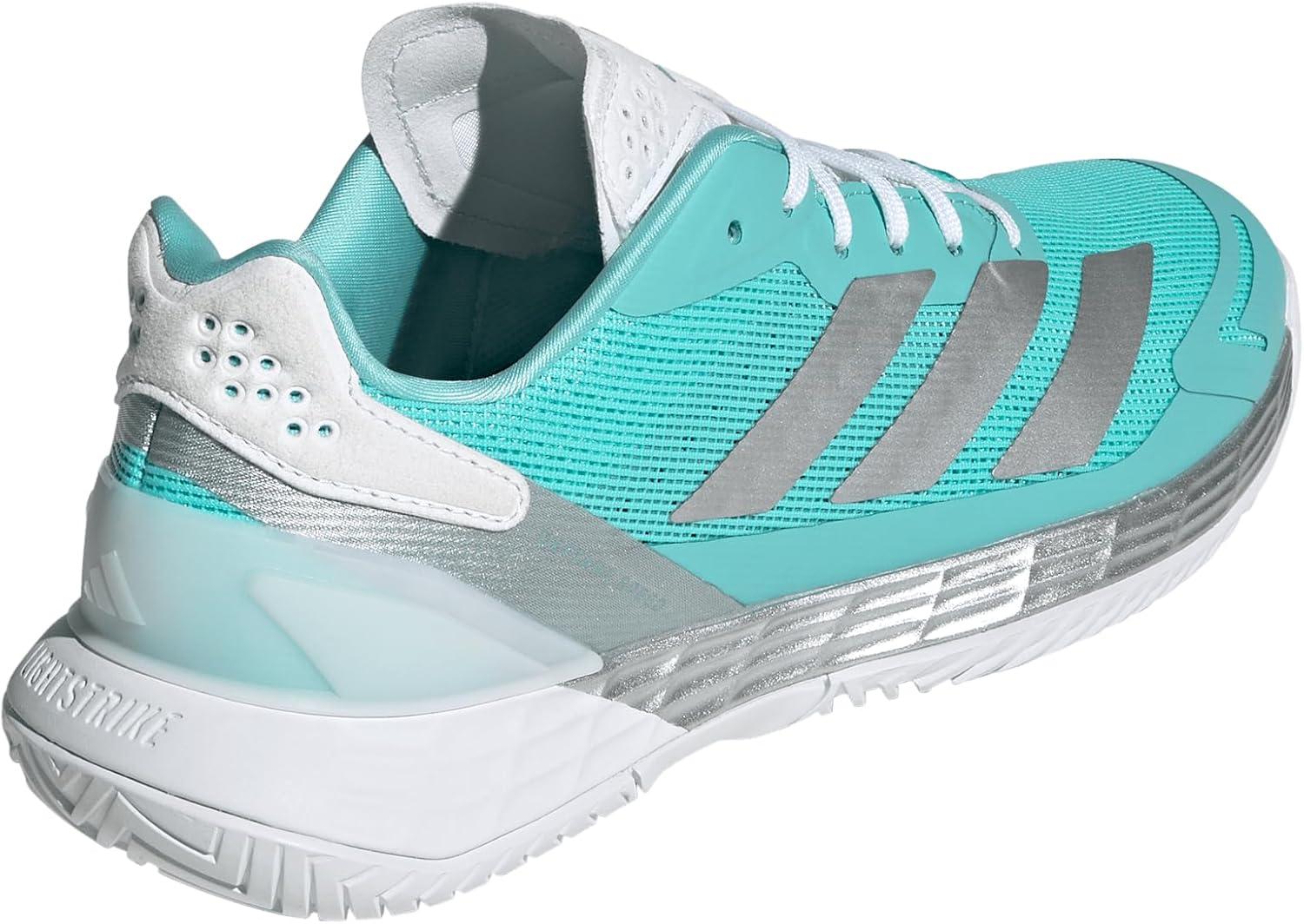 image:imageAdidas Womens Defiant Speed 2 TennisFlash AquaSilver MetallicMint Ton