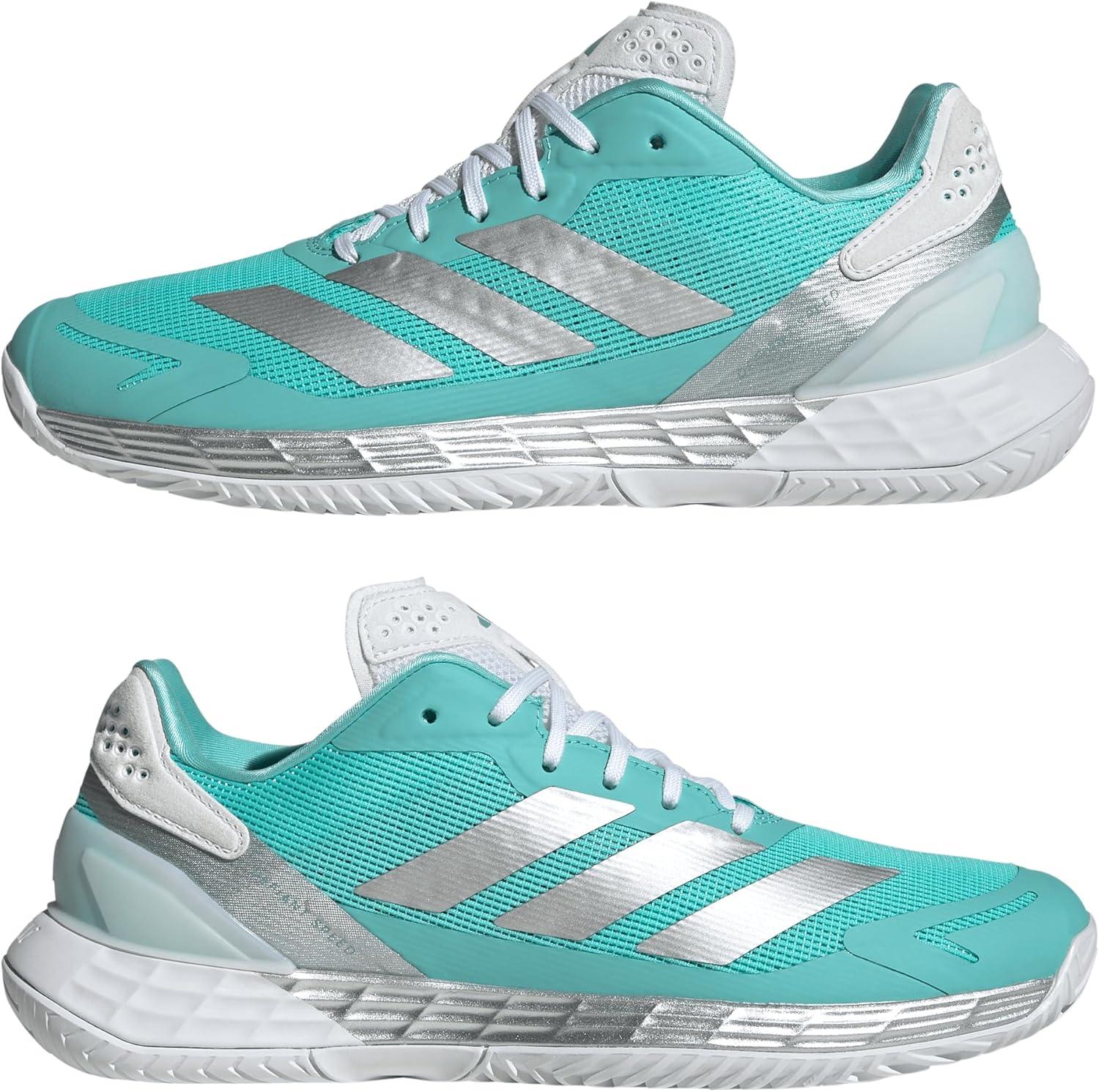 image:imageAdidas Womens Defiant Speed 2 TennisFlash AquaSilver MetallicMint Ton