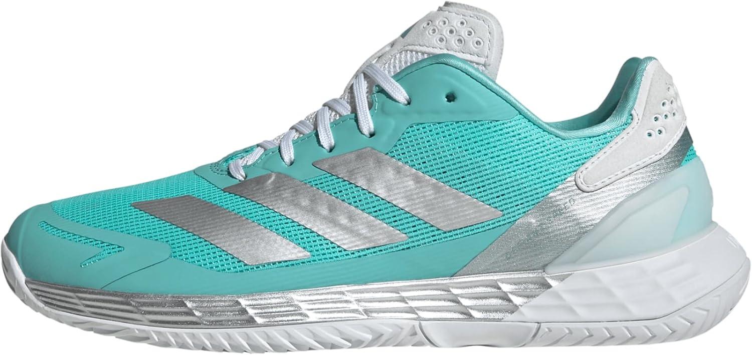 image:imageAdidas Womens Defiant Speed 2 TennisFlash AquaSilver MetallicMint Ton