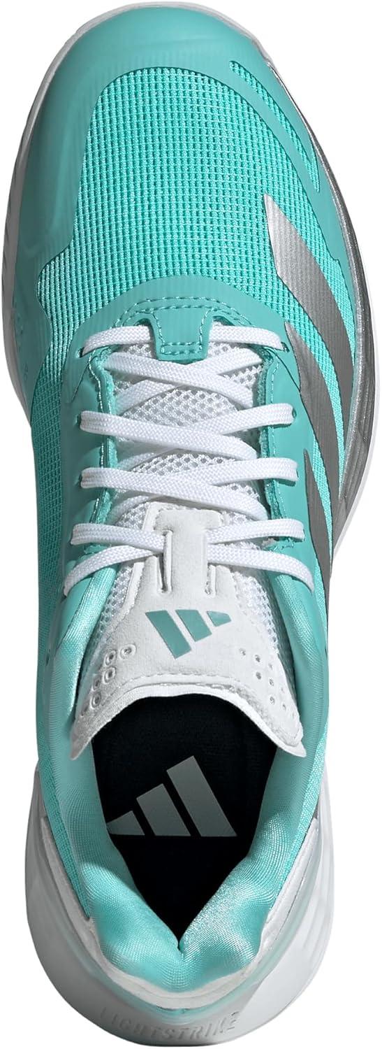 image:imageAdidas Womens Defiant Speed 2 TennisFlash AquaSilver MetallicMint Ton