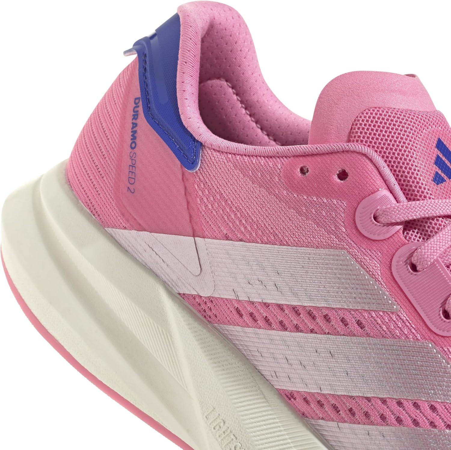 image:imageAdidas Womens Duramo Speed 2 RunningBliss PinkCrystal WhiteLucid Blue Js4419