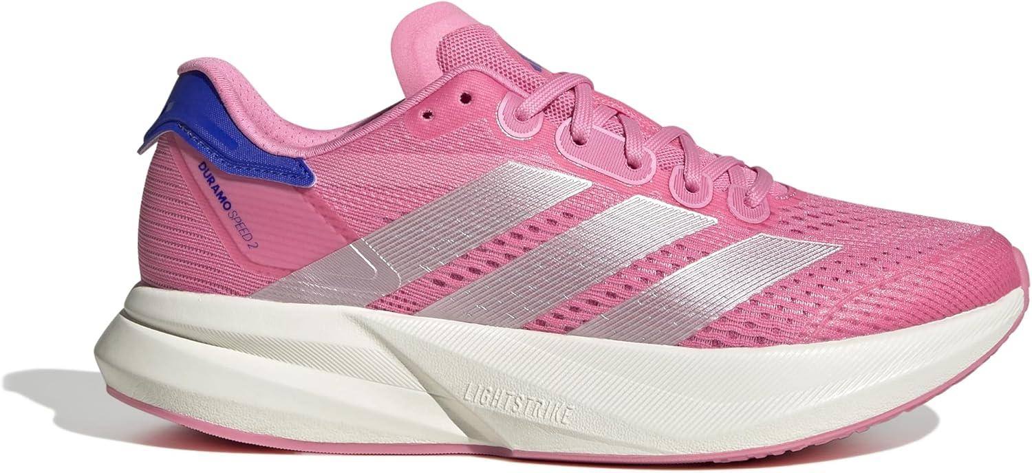 image:imageAdidas Womens Duramo Speed 2 RunningBliss PinkCrystal WhiteLucid Blue Js4419