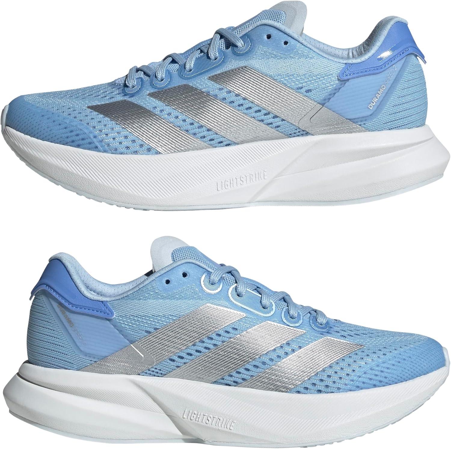 image:imageAdidas Womens Duramo Speed 2 RunningBlueSilver MetallicBlue Fusion