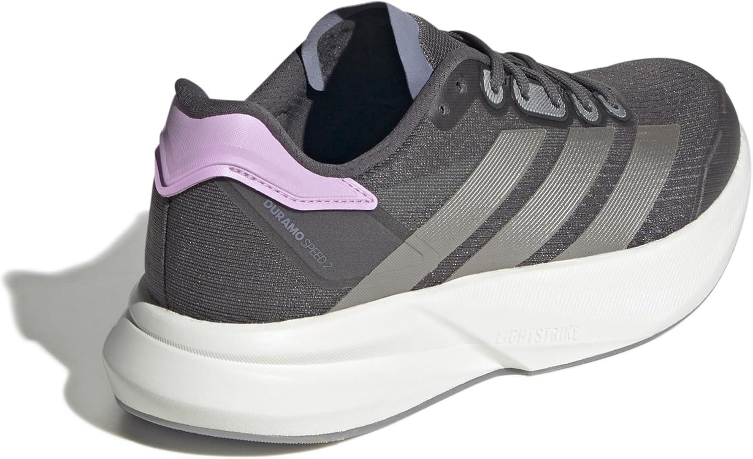 image:imageAdidas Womens Duramo Speed 2 RunningGrey Strata Champagne Met Bliss Lilac