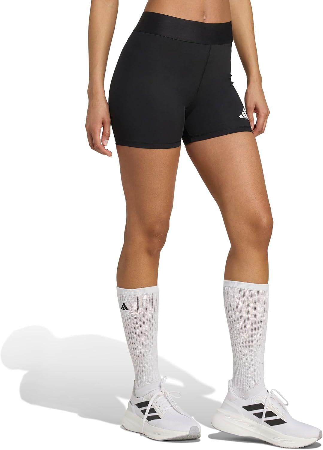 image:imageAdidas Womens Techfit Volleyball Tight ShortsBlack