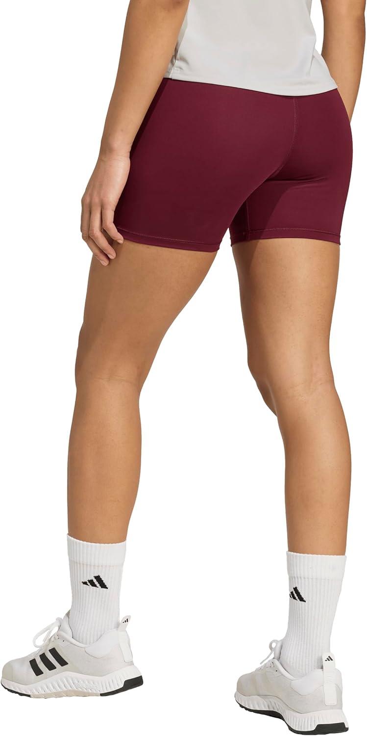 image:imageAdidas Womens Techfit Volleyball Tight ShortsTeam Maroon