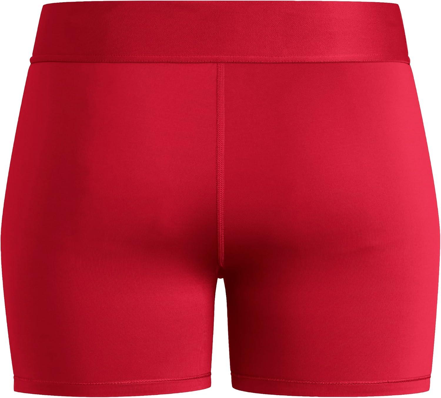 image:imageAdidas Womens Techfit Volleyball Tight ShortsTeam Power Red