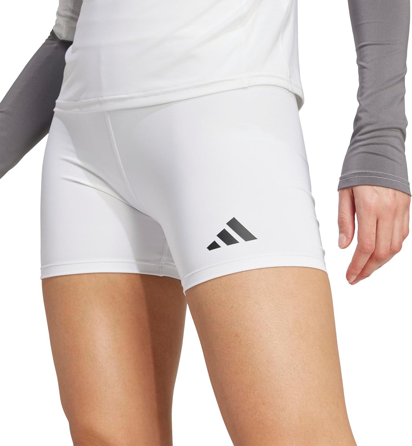 image:imageAdidas Womens Techfit Volleyball Tight ShortsWhite