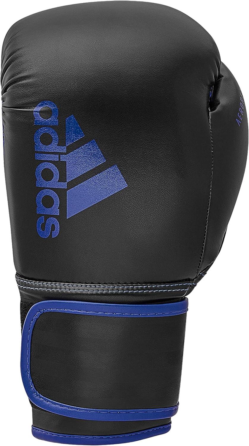 image:imageadidas Boxing Gloves Hybrid 80 for Boxing Kickboxing MMA Bag Training amp Fitness Boxing Gloves for Men amp Women Weight 14 oz BlackBlue