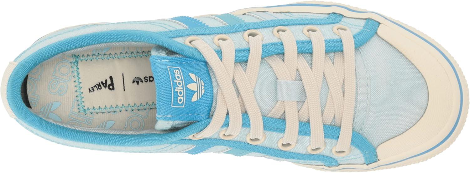 image:imageadidas Originals UnisexChild Nizza PlatformAlmost BlueSky RushChalk White