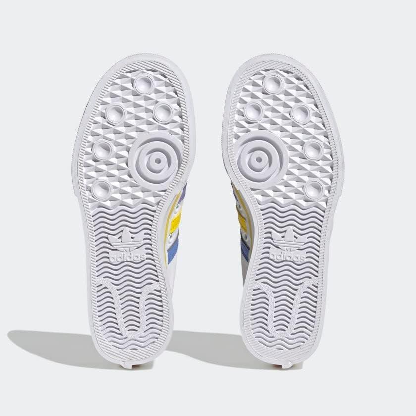 image:imageadidas Originals UnisexChild Nizza PlatformCloud WhiteYellowOff White