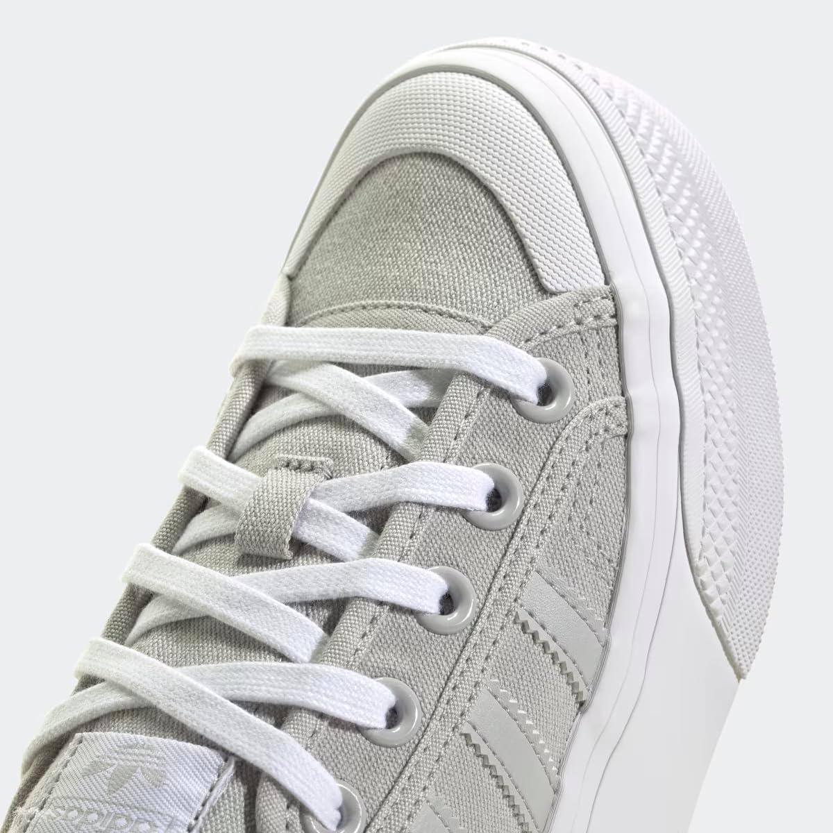 image:imageadidas Originals UnisexChild Nizza PlatformGreyGreyWhite