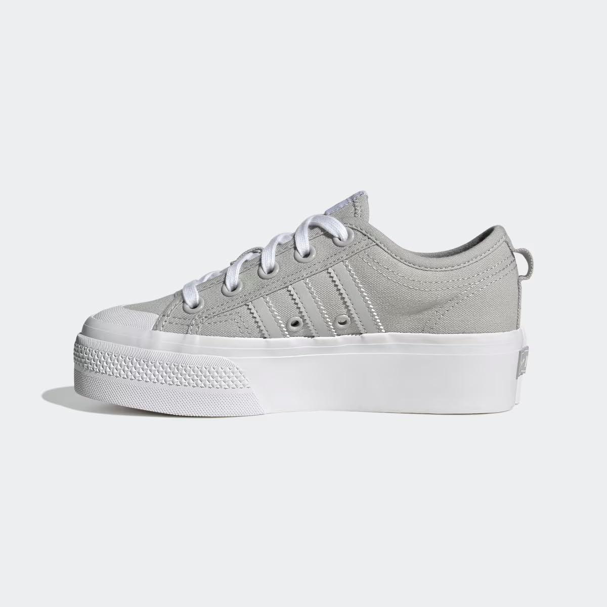 image:imageadidas Originals UnisexChild Nizza PlatformGreyGreyWhite