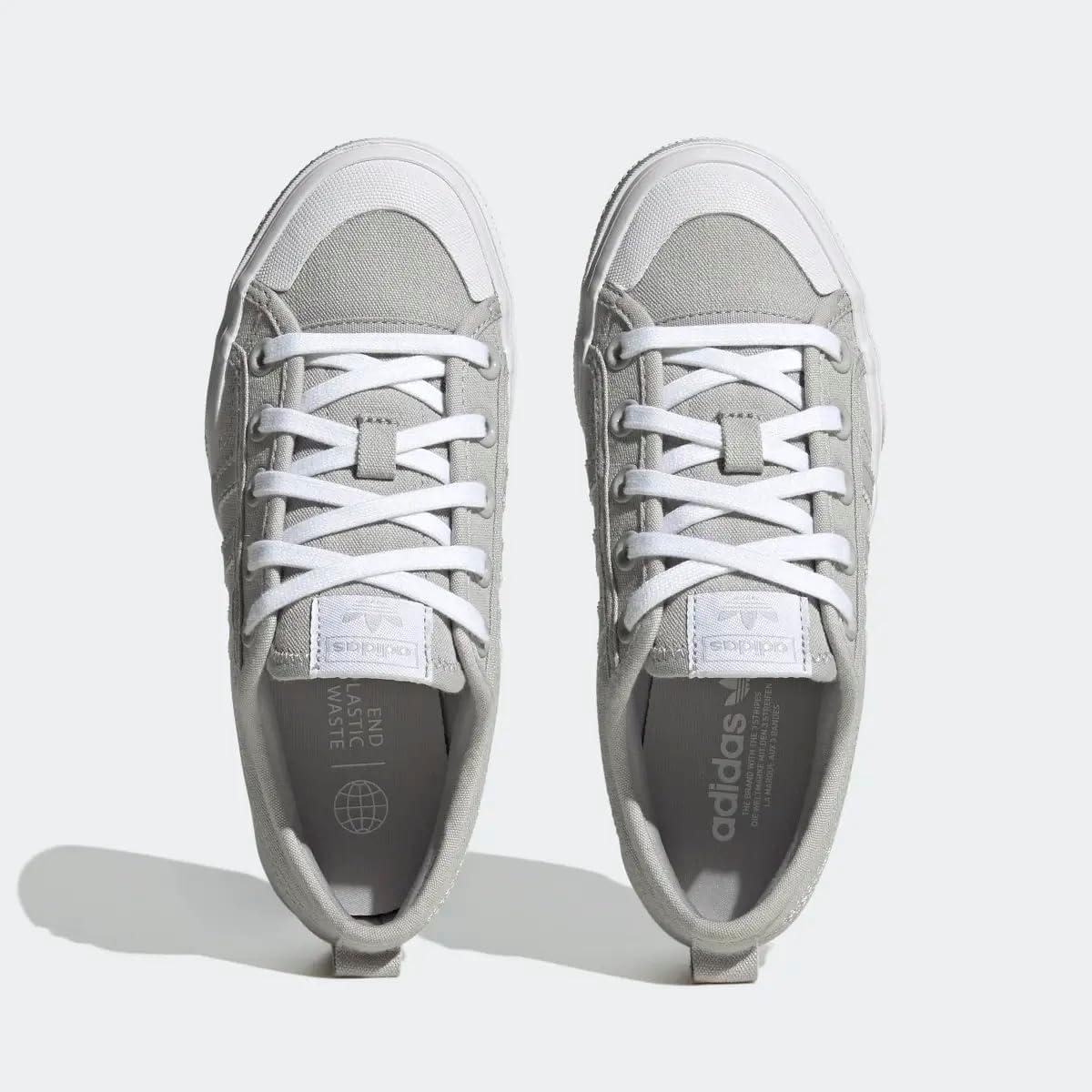 image:imageadidas Originals UnisexChild Nizza PlatformGreyGreyWhite