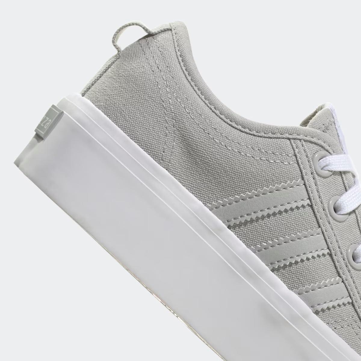 image:imageadidas Originals UnisexChild Nizza PlatformGreyGreyWhite