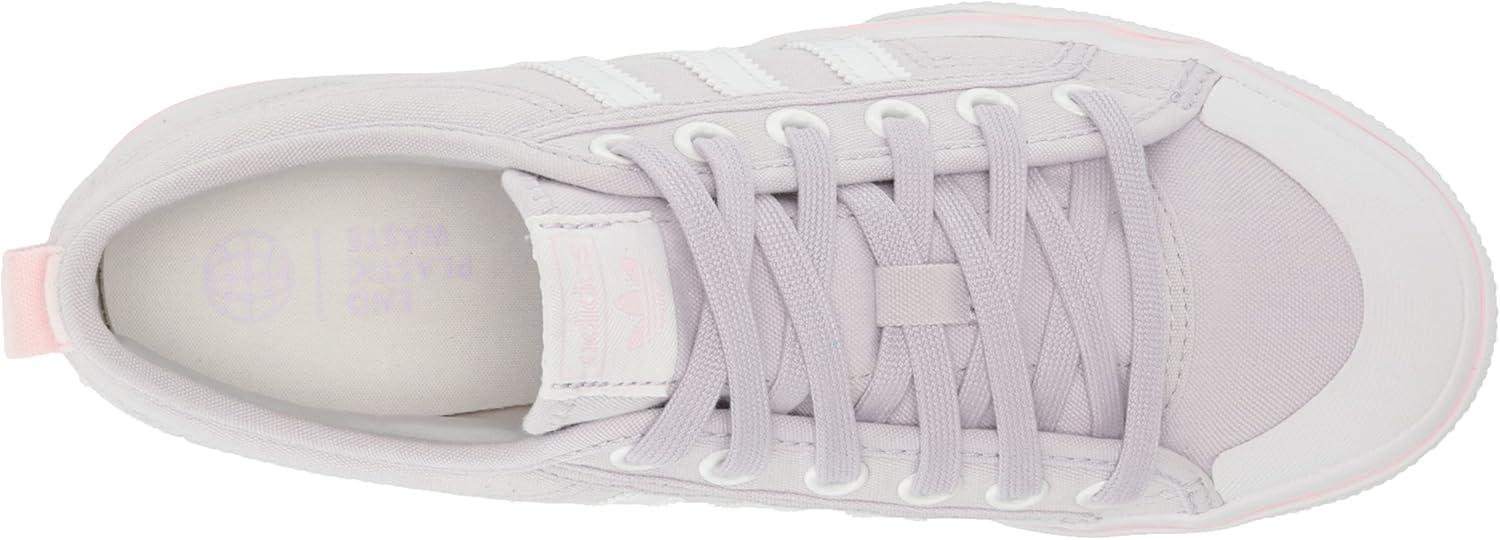 image:imageadidas Originals UnisexChild Nizza PlatformSilver DawnWhiteClear Pink