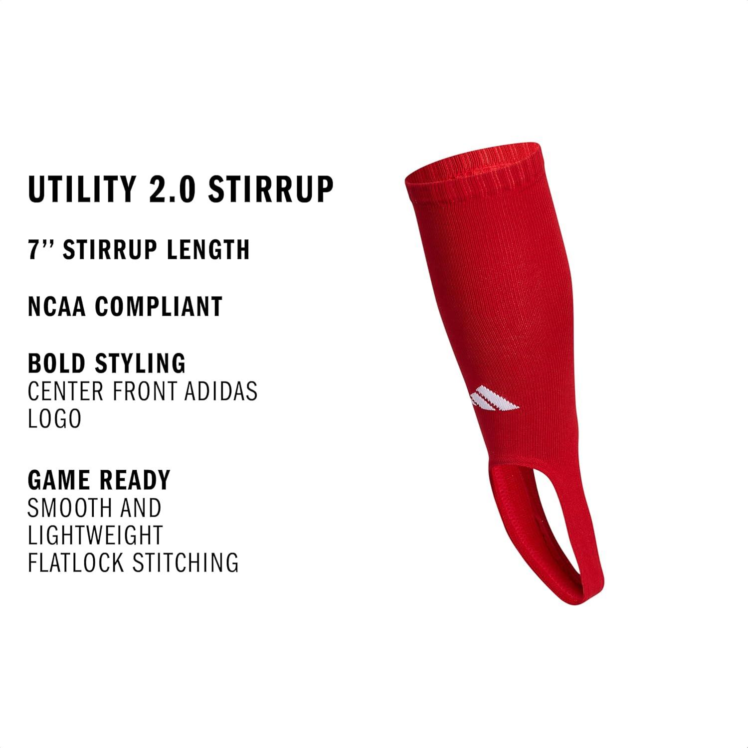 image:imageadidas Unisex Stirrup Socks for Baseball Softball amp Team SportsPower RedWhite2