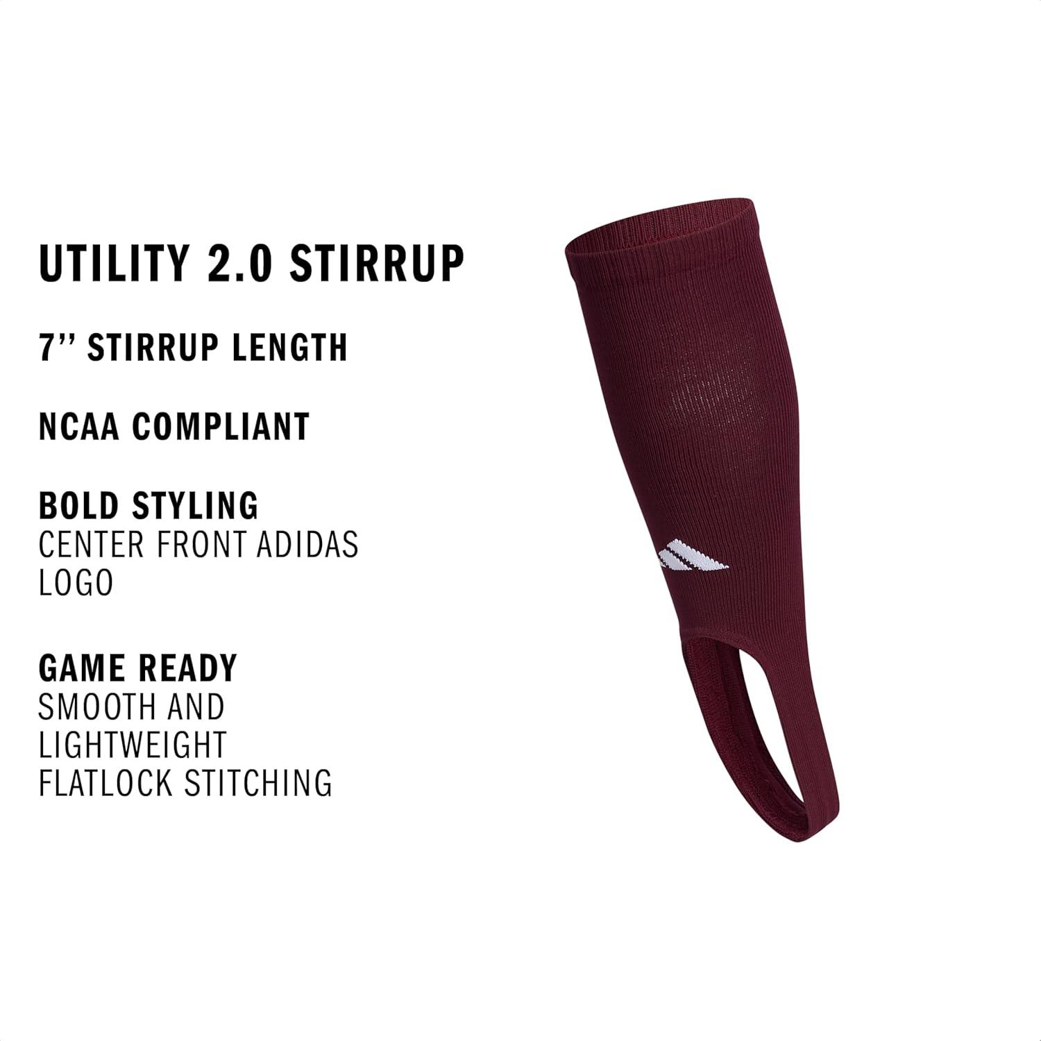image:imageadidas Unisex Stirrup Socks for Baseball Softball amp Team SportsTeam MaroonWhite2