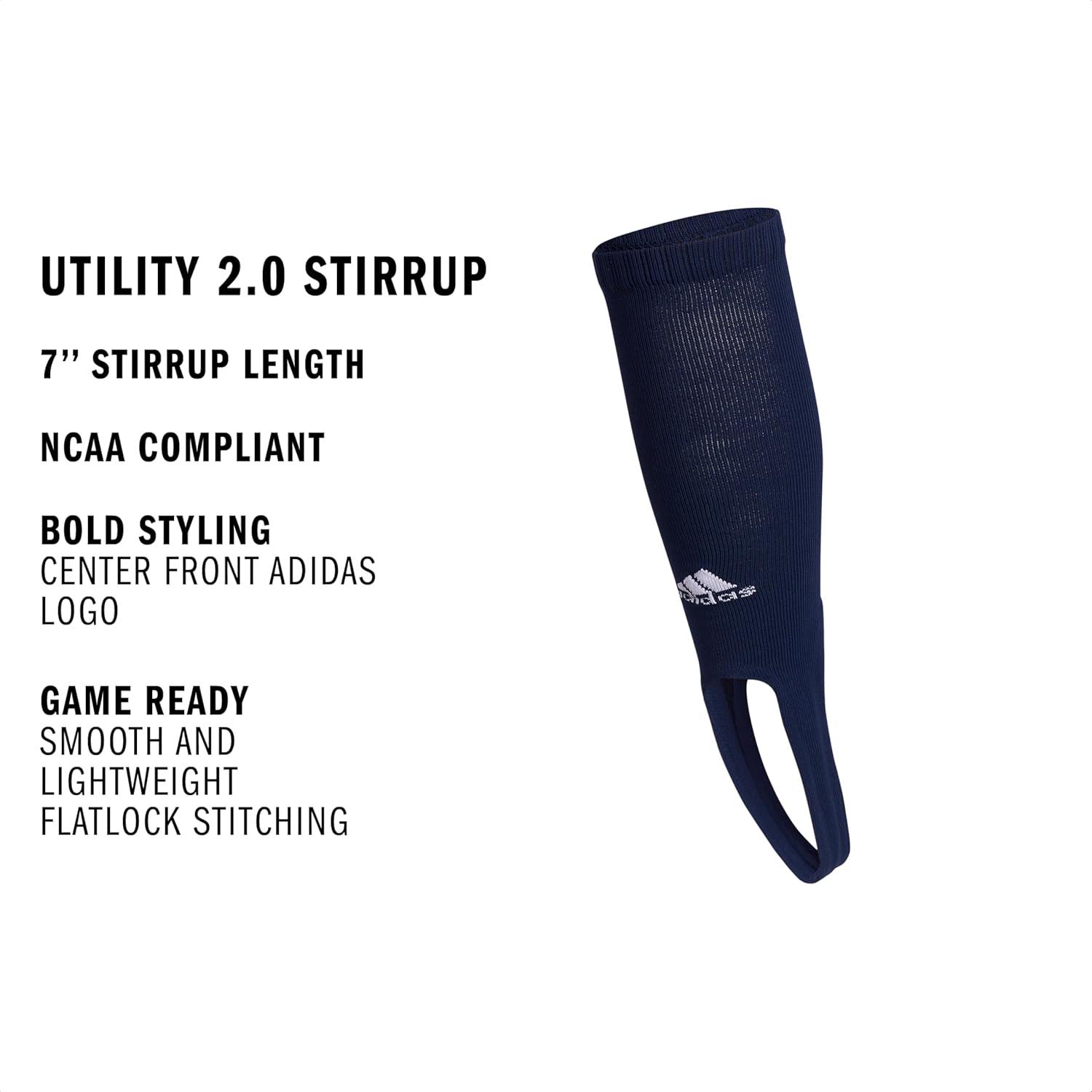 image:imageadidas Unisex Stirrup Socks for Baseball Softball amp Team SportsTeam Navy BlueWhite
