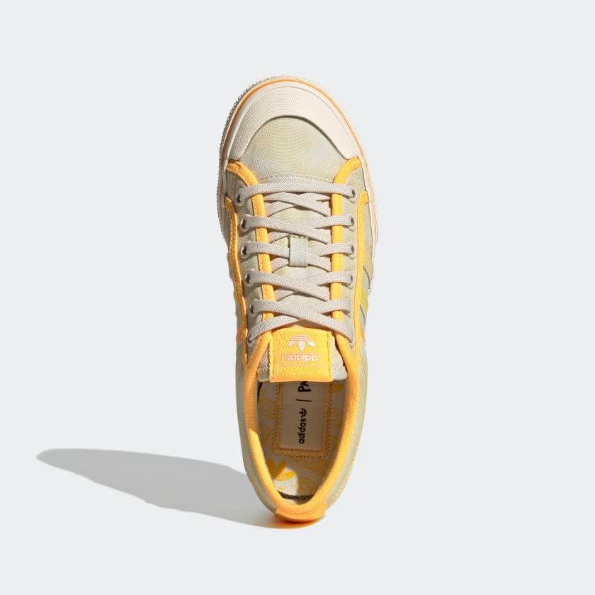 image:imageadidas Womens Nizza Platform ShoesAlmost YellowOrange TintWonder Whi