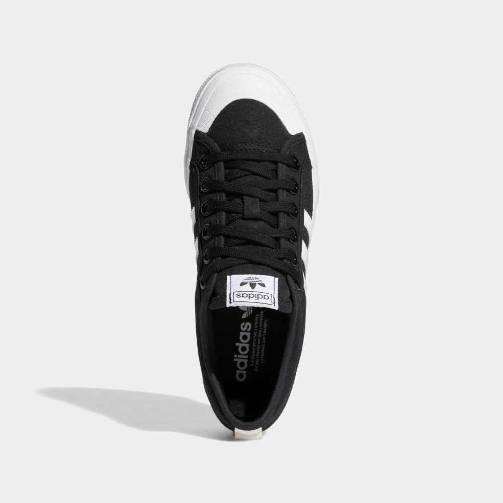 image:imageadidas Womens Nizza Platform ShoesBlackWhiteWhite