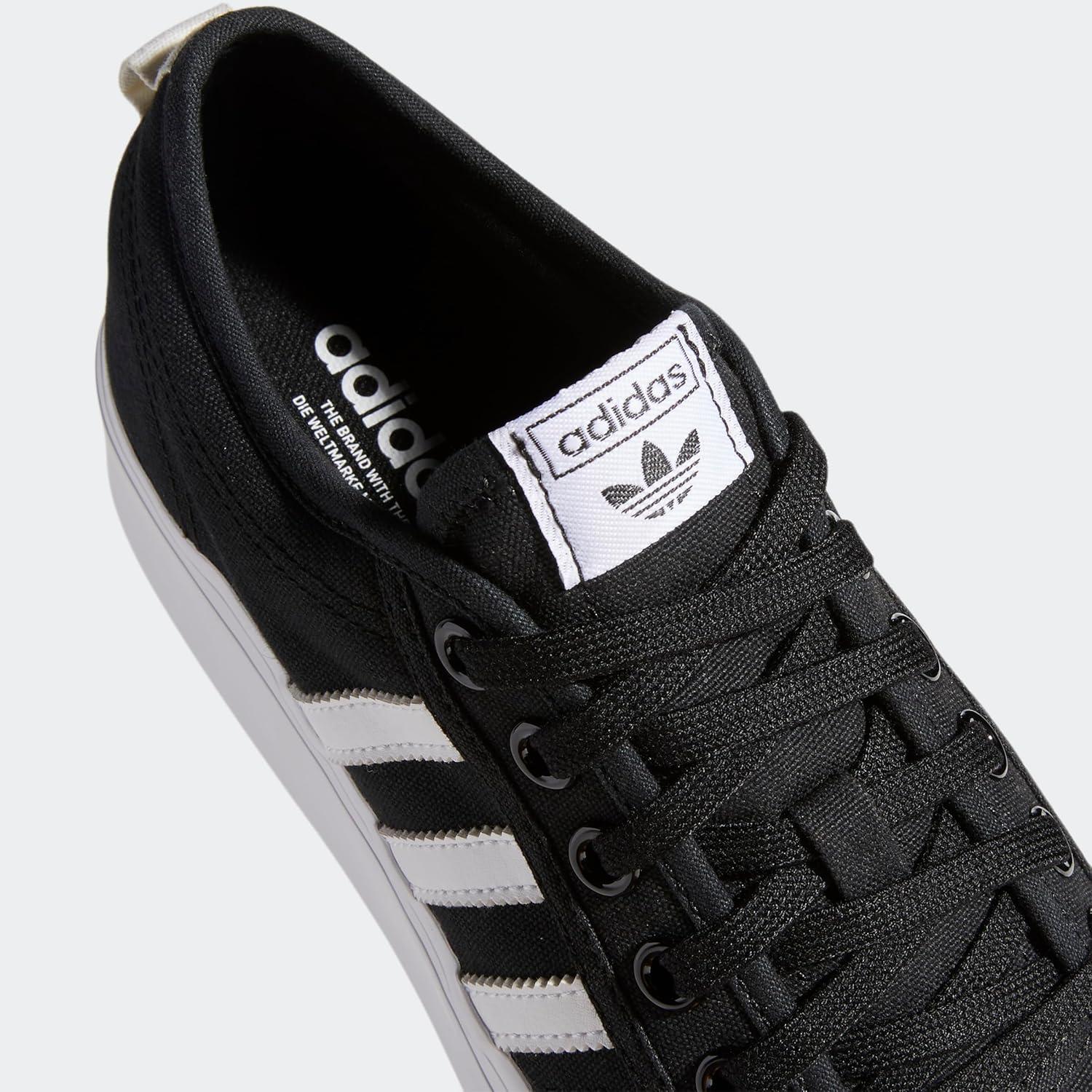 image:imageadidas Womens Nizza Platform ShoesBlackWhiteWhite