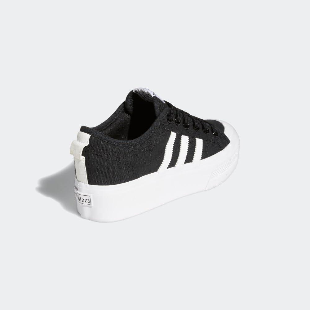 image:imageadidas Womens Nizza Platform ShoesBlackWhiteWhite